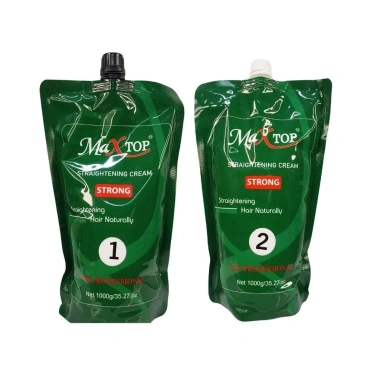 Kem duỗi và ép tóc Maxtop xanh siêu khỏe 500ml-1.000ml - Giá chỉ 100.000đ, giảm mạnh