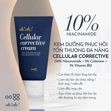 Kem Dưỡng 10% Niacinamide oh!oh! Cellular Calamine Phục Hồi Da 30g - Giá 448.800₫ 5