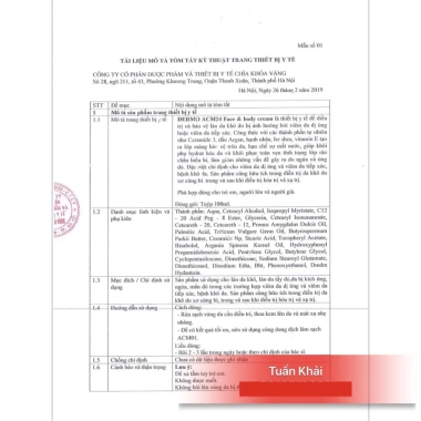 Kem dưỡng ACM24 Ý nhập khẩu - Dưỡng ẩm sâu cho da khô mãn tính, viêm da, da nhạy cảm, giá ưu đãi 452.000 VND 5