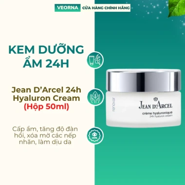 Kem Dưỡng Ẩm 24h Jean DArcel Hyaluron Cream - Dưỡng ẩm sâu, giảm nếp nhăn, giá ưu đãi 1.521.000₫