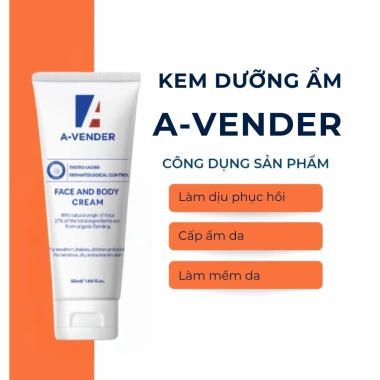 Kem dưỡng ẩm A-Vender cấp ẩm da khô, phục hồi, giảm mẩn đỏ cho trẻ sơ sinh 220.000 VND 2