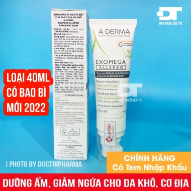 Kem dưỡng ẩm Aderma Exomega Control cho da khô, da cơ địa, chàm thể tạng - Giá chỉ 299.000₫ (giảm từ 388.700₫)
