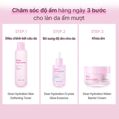 Kem Dưỡng Ẩm Banila Co Dear Hydration Water Barrier 50ml – Phục hồi, tăng cường hàng rào bảo vệ da, giảm giá 595k