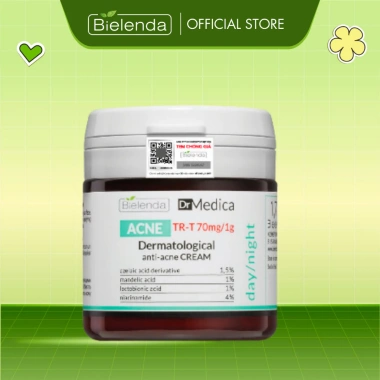 Kem Dưỡng ẩm Bielenda Dr Medica 50ml - Giảm mụn, mờ thâm, đều màu da, 255.000₫