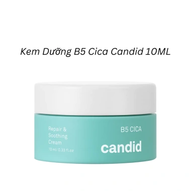 Kem Dưỡng Ẩm CANDID B5 CICA Soothing Cream 50ml Phục Hồi Da, Dưỡng ẩm, 165.000đ 10