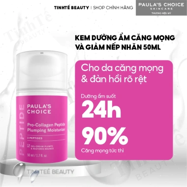 Kem dưỡng ẩm căng mọng giảm nếp nhăn Paula's Choice Pro-collagen Peptide 50ml - Giá ưu đãi 1.1 triệu