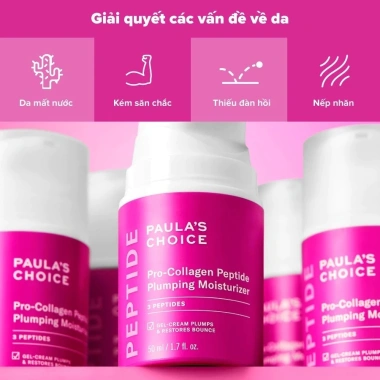 Kem dưỡng ẩm căng mọng giảm nếp nhăn Paula's Choice Pro-collagen Peptide 50ml - Giá ưu đãi 1.1 triệu