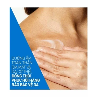 Kem dưỡng ẩm Cerave Moisturising Cream toàn thân 340g - Dưỡng ẩm sâu, da mềm mịn, giảm giá 20% chỉ 279.000đ
