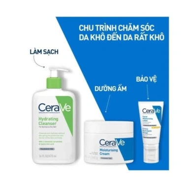 Kem dưỡng ẩm Cerave Moisturising Cream toàn thân 340g - Dưỡng ẩm sâu, da mềm mịn, giảm giá 20% chỉ 279.000đ 6 Kem dưỡng ẩm Cerave Moisturising Cream toàn thân 340g - Dưỡng ẩm sâu, da mềm mịn, giảm giá 20% chỉ 279.000đ 6