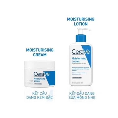 Kem dưỡng ẩm Cerave Moisturising Cream toàn thân 340g - Dưỡng ẩm sâu, da mềm mịn, giảm giá 20% chỉ 279.000đ 7 Kem dưỡng ẩm Cerave Moisturising Cream toàn thân 340g - Dưỡng ẩm sâu, da mềm mịn, giảm giá 20% chỉ 279.000đ 7