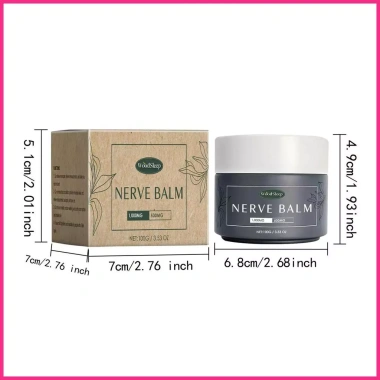 Kem dưỡng ẩm chân không nhờn 3.4oz Làm dịu, giảm đau thần kinh, thích hợp du lịch 10