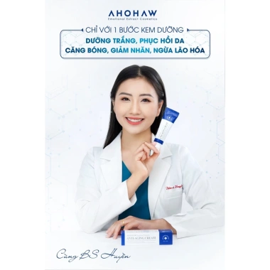 Kem Dưỡng Ẩm Chống Lão Hoá AHOHWA 50g - Tăng Collagen, Phục Hồi Da, Giảm Nếp Nhăn, Giá Ưu Đãi 1.08 Triệu