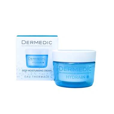 Kem Dưỡng Ẩm Da Khô HA Dermedic Hydrain3 Hialuro SPF15 - Dưỡng ẩm sâu, chống nắng, chỉ 232.000đ