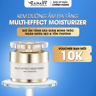 Kem Dưỡng Ẩm Đa Tầng 50g Huaguan Dưỡng ẩm sâu, cải thiện đàn hồi, giảm nếp nhăn, chỉ 945.000 VND