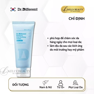 Kem Dưỡng Ẩm Dr.Different Hyaluron và Làm Dịu Da, Dưỡng ẩm Sâu, Giá 806.000₫ Kelly Beauty 5