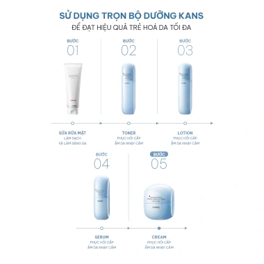 Kem Dưỡng Ẩm Dưỡng Trắng Phục Hồi Da Nhạy Cảm KANS Soothing Firming 50g - Giá 439.000đ 7 Kem Dưỡng Ẩm Dưỡng Trắng Phục Hồi Da Nhạy Cảm KANS Soothing Firming 50g - Giá 439.000đ 7
