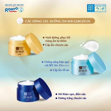 Kem dưỡng ẩm gel Hada Labo Koi-Gokujyun Perfect 100g - Siêu nhẹ, không nhờn, giá 338k 7