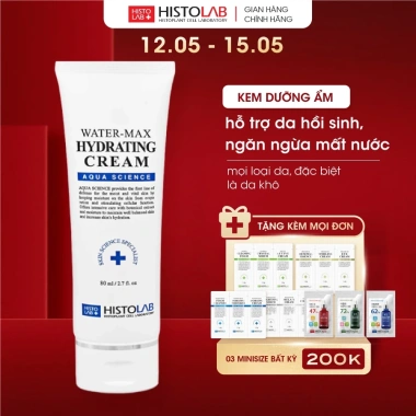 Kem Dưỡng Ẩm HISTOLAB Water-Max 80g Khóa Ẩm, Cấp Ẩm Chuyên Sâu, Phục Hồi Tế Bào - Giá 694.540 VND