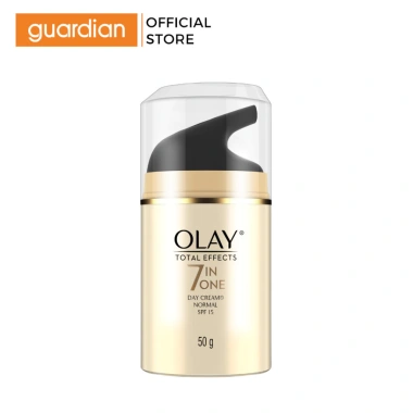 Kem Dưỡng Ẩm OLAY TOTAL EFFECTS Ban Ngày Phục Hồi, Chống Lão Hóa SPF15 50g - 261k
