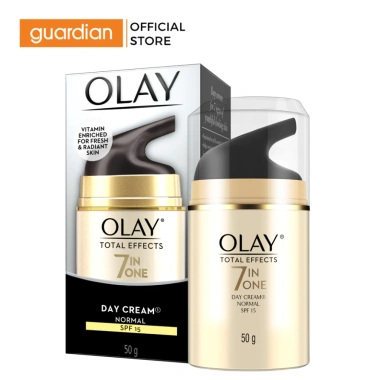 Kem Dưỡng Ẩm OLAY TOTAL EFFECTS Ban Ngày Phục Hồi, Chống Lão Hóa SPF15 50g - 261k