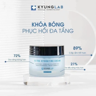 Kem Dưỡng Ẩm Phục Hồi Đa Tầng Kyung Lab Ultra Hydrating 50ml - Dưỡng Sâu, Cấp ẩm 24h, Giá chỉ 467.500₫ 3 Kem Dưỡng Ẩm Phục Hồi Đa Tầng Kyung Lab Ultra Hydrating 50ml - Dưỡng Sâu, Cấp ẩm 24h, Giá chỉ 467.500₫ 3