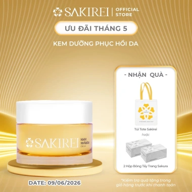 Kem dưỡng ẩm Sakirei NMN Revitalize Cream - Làm sáng, mịn, phục hồi da, giảm giá còn 1,428,000₫