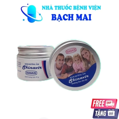 Kem dưỡng ẩm SkinAvir 45gr Hasan - Combo sỉ, giảm 15% mua từ 3 lốc, giá chỉ 108.000đ
