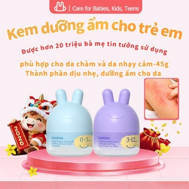Kem dưỡng ẩm tootoo Icy 45g - Dưỡng ẩm, làm dịu da trẻ 1-12 tuổi, phục hồi da, giá 89.000 VND 2 Kem dưỡng ẩm tootoo Icy 45g - Dưỡng ẩm, làm dịu da trẻ 1-12 tuổi, phục hồi da, giá 89.000 VND 2