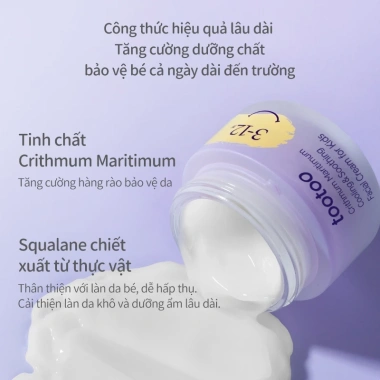 Kem dưỡng ẩm tootoo Icy 45g - Dưỡng ẩm, làm dịu da trẻ 1-12 tuổi, phục hồi da, giá 89.000 VND 6 Kem dưỡng ẩm tootoo Icy 45g - Dưỡng ẩm, làm dịu da trẻ 1-12 tuổi, phục hồi da, giá 89.000 VND 6