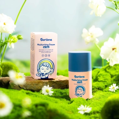 Kem dưỡng ẩm trẻ em Borome 50g chiết xuất bơ Shea - Dưỡng ẩm, mềm mịn da, giá 198.999 VND 5 Kem dưỡng ẩm trẻ em Borome 50g chiết xuất bơ Shea - Dưỡng ẩm, mềm mịn da, giá 198.999 VND 5