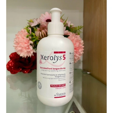 Kem Dưỡng Ẩm Xerolys 5 Lysaskin 200ml – Urea 5% Phục Hồi Da Khô, Bong Tróc, Ngứa, Dùng Cho Mặt & Toàn Thân Giá 330.000 VND