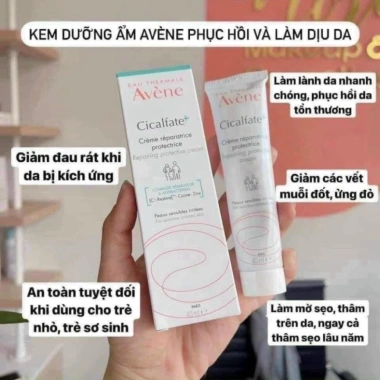 Kem Dưỡng Avene Cicalfate Repair Cream - Phục Hồi Da, Dưỡng Ẩm, Giảm Sẹo và Thâm, Giá 325.000₫ (Giảm 68.250₫)