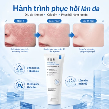 Kem dưỡng B5 YOUNAISI Bisabolol 40ml - Dưỡng ẩm, làm dịu da khô, nhạy cảm, nhờn - Giá ưu đãi 158.000đ 5 Kem dưỡng B5 YOUNAISI Bisabolol 40ml - Dưỡng ẩm, làm dịu da khô, nhạy cảm, nhờn - Giá ưu đãi 158.000đ 5