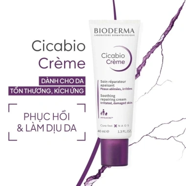 Kem dưỡng Bioderma Cicabio 400ml-100ml - Phục hồi da nhanh, giảm sẹo, giá ưu đãi 359.000 VND