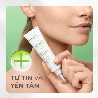 Kem dưỡng Bioderma Sébium Kerato+ - Giảm mụn nhẹ, se lỗ chân lông, 418.300 VND 3 Kem dưỡng Bioderma Sébium Kerato+ - Giảm mụn nhẹ, se lỗ chân lông, 418.300 VND 3