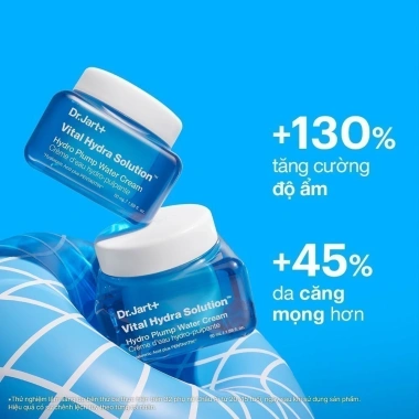 Kem dưỡng cấp nước Dr.Jart+ Vital Hydra Solution Hydro Plump Water Cream Hyaluronic Acid - 780.000₫ cho da nhạy cảm 2