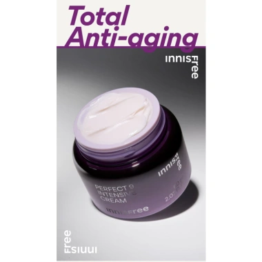 Kem Dưỡng Chuyên Sâu 9 Thương Hiệu Innisfree Perfect 9 Intensive 60mL - Giá ưu đãi 713,807 VND
