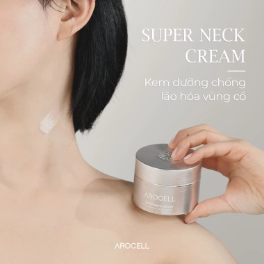 Kem Dưỡng Cổ Arocell 80g: Mờ Nhăn, Cải Thiện Đàn Hồi, Dưỡng Ẩm Sâu, Giá 888.900₫