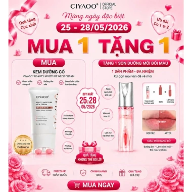 Kem dưỡng cổ CIYAOO 120g bán chạy – Làm mờ nếp nhăn, săn chắc da, dưỡng ẩm cao cấp, giá 149.000₫
