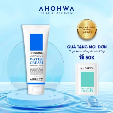 Kem Dưỡng Da Cấp Nước Căng Bóng Sáng Mịn Shinning Ahohaw Hàn Quốc 80g - Giá 720k
