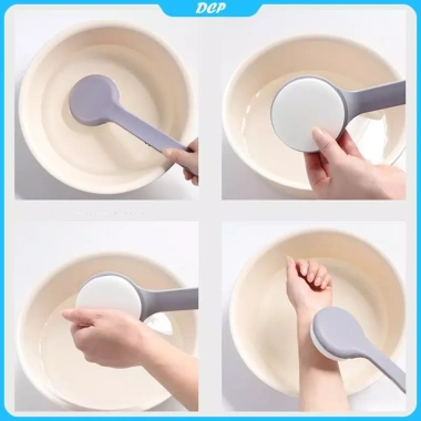 Kem dưỡng da cơ thể DCP - Bàn chải đệm tay cầm dài, tự dùng cho chân, giá 33k 5 Kem dưỡng da cơ thể DCP - Bàn chải đệm tay cầm dài, tự dùng cho chân, giá 33k 5