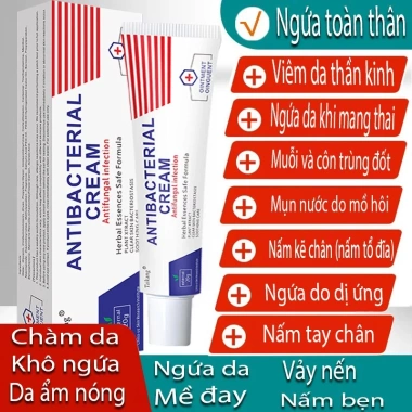 Kem dưỡng da giảm ngứa cho da dị ứng, viêm da do ánh sáng, ngứa đầu và tay chân - Giá chỉ 59.000₫ (giá gốc 74.340₫)