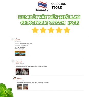 Kem dưỡng da khô vảy nến Clinoderm Thái Lan 15gr - Dưỡng ẩm sâu, giảm vảy nến, 104.940₫ 5