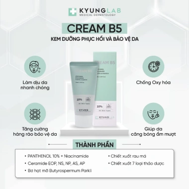 Kem dưỡng da KyungLab 50ml - Glutathione, B5 cấp ẩm, giảm nám, phục hồi, 312.000 VND