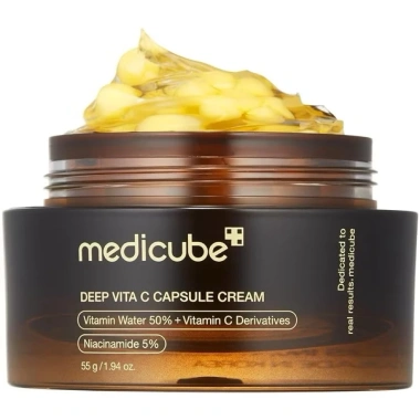 Kem dưỡng da Medicube Vitamin C Cream – Dưỡng ẩm ban đêm, phục hồi da, 370k