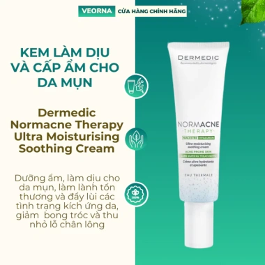 Kem Dưỡng Da Mụn Dermedic Normacne Ultra Moisturising Soothing Cấp Ẩm, Làm Dịu - 789.000đ 5