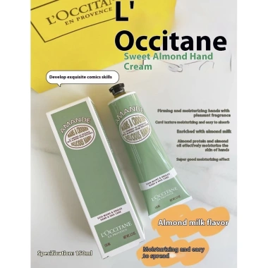 Kem dưỡng da tay bơ hạt mỡ 150ml hoa anh đào hạnh nhân ngọt ngào, dưỡng ẩm trẻ hóa, chống khô - 317.548 VND 8