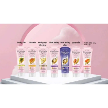 Kem Dưỡng Da Tay Lụa Silky Hand 80ml - Dưỡng Ẩm, Bảo Vệ và Mềm Mại, Mẫu Mới Giá Ưu Đãi 43.000 VND