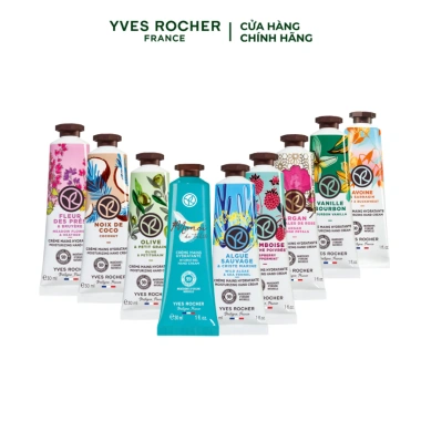 Kem dưỡng da tay Yves Rocher 30ml - Dưỡng ẩm, mềm mịn, đa dạng mùi hương, giảm giá 171k