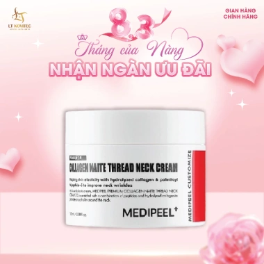 Kem dưỡng da vùng cổ MEDIPEEL sợi Naite cao cấp 100ml chống lão hóa Giá chỉ 379.000₫